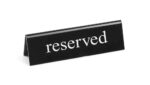 Tafelstandaard gereserveerd, HENDI, reserved, 130x30x(H)38mm - Afbeelding 3