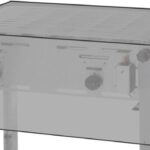 Afdekhoes, HENDI, Grill- / Roast- Master Maxi 154717 154878, 720x560x(H)360mm