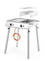 Xantos Gasgrill, HENDI, 9,5kW, 770x710x(H)870mm - Afbeelding 4