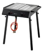 Xantos Black Gasgrill, HENDI, Zwart, 9,5kW, 770x710x(H)870mm - Afbeelding 2