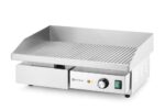 Bakplaat geribbeld, HENDI, Budget Line, 220-240V/3000W, 550x430x(H)240mm - Afbeelding 2