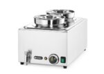 Set: Bain-marie Ranger + 2x bak 4L met deksel, HENDI, 8L, 220-240V/1000W, 604x332x(H)315mm - Afbeelding 2