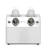 Sauswarmer dubbel, HENDI, 1,3L, 220-240V/400W, 270x223x(H)282mm