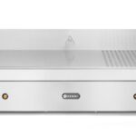 Bakplaat 1/3 geribbeld, HENDI, Profi Line, 2/3 glad, 1/3 geribd, 230V/3500W, 697x474x(H)241mm