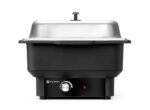 Chafing dish elektrisch Tellano, HENDI, Kitchen Line, GN 1/1, 9L, 220-240V/900W, 575x349x(H)278mm - Afbeelding 6