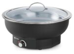 Chafing dish elektrisch Tesino, HENDI, Kitchen Line, 6,8L, 230V/500W, ⌀405x(H)240mm