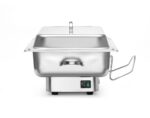 Chafing dish elektrisch Pollina, HENDI, Profi Line, 9L, Zilver, 230V/900W, 587x440x(H)273mm - Afbeelding 3