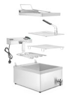 Donut friteuse 12 L, HENDI, 12L, 230V/3500W, 630x860x(H)438mm - Afbeelding 4