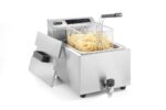 Friteuse Profi Line met aftapkraan digitaal - 8 l, HENDI, Profi Line, 8L, 230V/3500W, 305x515x(H)345mm - Afbeelding 2