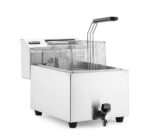 Friteuse Profi Line met aftapkraan digitaal - 8 l, HENDI, Profi Line, 8L, 230V/3500W, 305x515x(H)345mm - Afbeelding 4