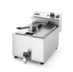 Friteuse Profi Line met aftapkraan - 8 l, HENDI, Profi Line, 8L, Lichtgrijs, 230V/3500W, 305x515x(H)354mm - Afbeelding 5