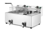 Friteuse Profi Line met aftapkraan - 2 x 8 l, HENDI, Profi Line, 16L, 230V/7000W, 610x515x(H)369mm - Afbeelding 2