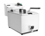 Friteuse XL met aftapkraan, HENDI, Profi Line, 10L, 400V/6600W, 300x585x(H)377mm - Afbeelding 2