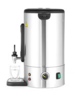 Warmedranken ketel UNIQ, HENDI, designed by Robert Bronwasser, 16L, Zilver, 220-240V/1650W, 357x380x(H)502mm