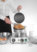 Wafelmaker rond, HENDI, 230V/1000W, 250x491x(H)285mm - Afbeelding 3