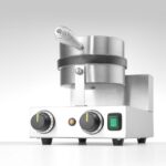 Wafelmaker rond, HENDI, 230V/1000W, 250x491x(H)285mm