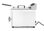 Inductie friteuse met aftapkraan - 8 l, HENDI, 8L, Lichtgrijs, 230V/3500W, 288x619x(H)408mm - Afbeelding 2