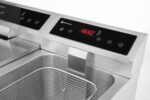 Inductie friteuse met aftapkraan - 2 x 8 l, HENDI, Profi Line, 16L, 230V/7000W, 577x609x(H)410mm - Afbeelding 5