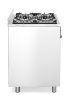 Gasfornuis - 5 pits met elektrische oven, HENDI, Kitchen Line, Zilver, 230V/2900W, 14,3kW, 900x653x(H)900mm - Afbeelding 4