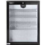 Backbar koelkast enkele deur, Arktic, 105L, Zwart, 220-240V/120W, 600x530x(H)865mm