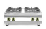 Gasfornuis 4-pits Kitchen Line - tafel model, HENDI, Kitchen Line, 19kW, 800x700x(H)310mm