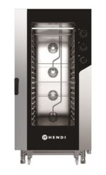 Hetelucht stoomoven CONTROL 5x GN 1/1, HENDI, GN 1/1, 400V/7800W, 730x855x(H)700mm - Afbeelding 3
