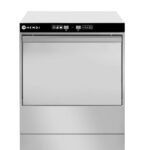 Vaatwasser 40x40 - elektronische bediening, HENDI, 230V/2800W, 470x510x(H)710mm