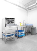 Vaatwasser 50x50 - elektronische bediening, HENDI, 400V/6600W, 570x600x(H)830mm - Afbeelding 5