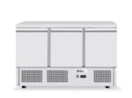 Koelbank met 3 deuren Kitchen Line 380L, Arktic, 230V/220W, 1375x700x(H)890mm