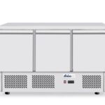 Koelbank met 3 deuren Kitchen Line 380L, Arktic, 230V/220W, 1375x700x(H)890mm