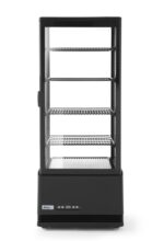 Koelvitrinekast 98L, Arktic, Zwart, 230V/210W, 444x397x(H)1100mm