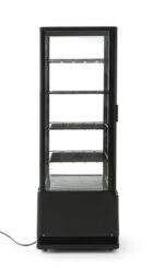 Koelvitrinekast 98L, Arktic, Zwart, 230V/210W, 444x397x(H)1100mm - Afbeelding 3