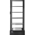 Koelvitrinekast 270L, Arktic, Zwart, 230V/290W, 556x526x(H)1913mm