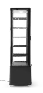Koelvitrinekast 270L, Arktic, Zwart, 230V/290W, 556x526x(H)1913mm - Afbeelding 5