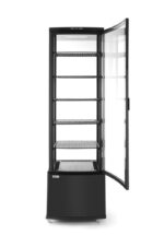Koelvitrinekast 270L, Arktic, Zwart, 230V/290W, 556x526x(H)1913mm - Afbeelding 4