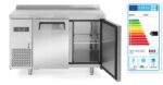 Vrieswerkbank met 2 deuren Kitchen Line 220L, Arktic, Kitchen Line, 166L, 230V/550W, 1200x600x(H)886mm - Afbeelding 2