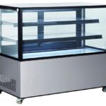 Koelvitrine met 2 schappen, Arktic, 510L, 230V/490W, 1524x677x(H)1230mm
