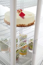 Koelvitrinekast 68L, Arktic, wit, 230V/170W, 444x397x(H)875mm - Afbeelding 4