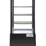 Koelvitrinekast 78L, Arktic, zwart, 230V/170W, 444x397x(H)940mm