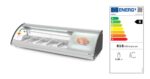 Sushi display 5x GN 1/3, Arktic, 230V/160W, 1307x445x(H)327mm - Afbeelding 7
