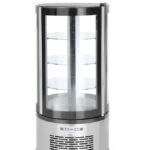 Gebaksvitrine rond , Arktic, 100L, 230V/210W, ⌀480x(H)1065mm