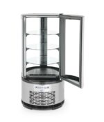 Gebaksvitrine rond , Arktic, 100L, 230V/210W, ⌀480x(H)1065mm - Afbeelding 2