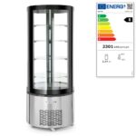 Gebaksvitrine rond , Arktic, 360L, 220-240V/460W, ⌀680x(H)1755mm - Afbeelding 6