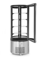 Gebaksvitrine rond , Arktic, 360L, 220-240V/460W, ⌀680x(H)1755mm - Afbeelding 2