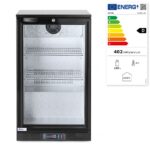 Backbar koelkast met enkele deur, Arktic, 86L, Zwart, 220-240V/120W, 500x530x(H)865mm - Afbeelding 4