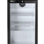 Backbar koelkast met enkele deur, Arktic, 86L, Zwart, 220-240V/120W, 500x530x(H)865mm