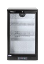 Backbar koelkast met enkele deur, Arktic, 86L, Zwart, 220-240V/120W, 500x530x(H)865mm