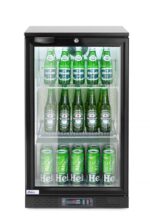 Backbar koelkast met enkele deur, Arktic, 86L, Zwart, 220-240V/120W, 500x530x(H)865mm - Afbeelding 2