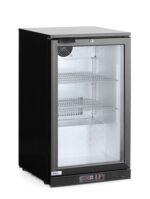 Backbar koelkast met enkele deur, Arktic, 86L, Zwart, 220-240V/120W, 500x530x(H)865mm - Afbeelding 3