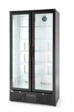 Backbar koelkast met dubbele deuren, Arktic, 384L, Zwart, 220-240V/365W, 900x530x(H)1820mm - Afbeelding 3